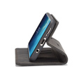 CASEME puzdro pre Samsung Galaxy S8, Leather Wallet Case, čierne