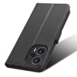 Klapkové puzdro pre Poco F5 5G, Wallet Smart Magnet, čierne