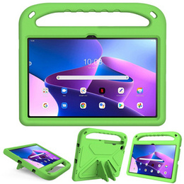 Detské puzdro pre Lenovo Tab M10 Plus 10.6 Gen 3 TB-125F TB-128F, detské puzdro s rukoväťou, zelený