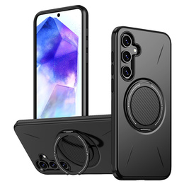 Puzdro MagSafe s podstavcom pre Samsung Galaxy A57 5G, čierne