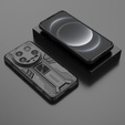 Puzdro pre Xiaomi 14 Ultra, Military kickstand, čierne
