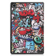Puzdro pre Lenovo Tab M10 Plus 10.6 Gen 3 TB-125F TB-128F, Smartcase, graffiti