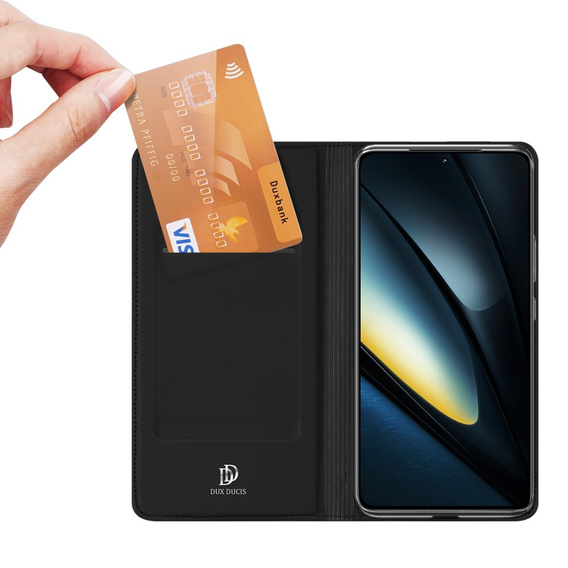 Dux Ducis Obal na mobil pre Xiaomi Poco F6 Pro, Skinpro, čierne