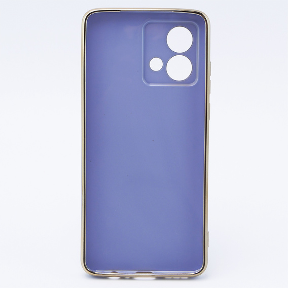 Puzdro pre Motorola Moto G84 5G, Glamour CamShield, modré