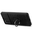 Puzdro pre Samsung Galaxy A03s, KickStand Camera Lens, modré