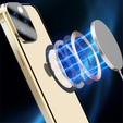 Magnetické puzdro Dual Glass MagSafe pre iPhone 15 Pro Max, zlaté