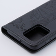Klapkové puzdro pre Motorola Moto G54 5G, Butterfly, čierne