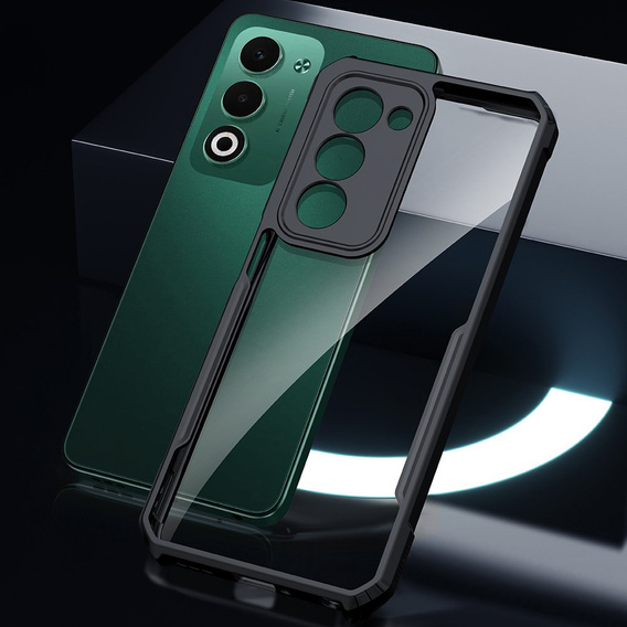 Obal na mobil pre Oppo A5 5G / A5m, AntiDrop Hybrid, čierne