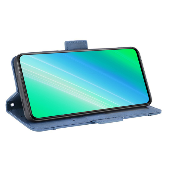Klapkové puzdro pre Motorola Edge 40 Pro, Card Slot, tmavomodré