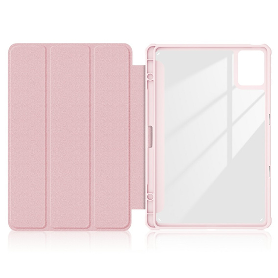 Puzdro pre Lenovo Tab K11 Plus, Smartcase Hybrid, so slotom na stylus, ružové