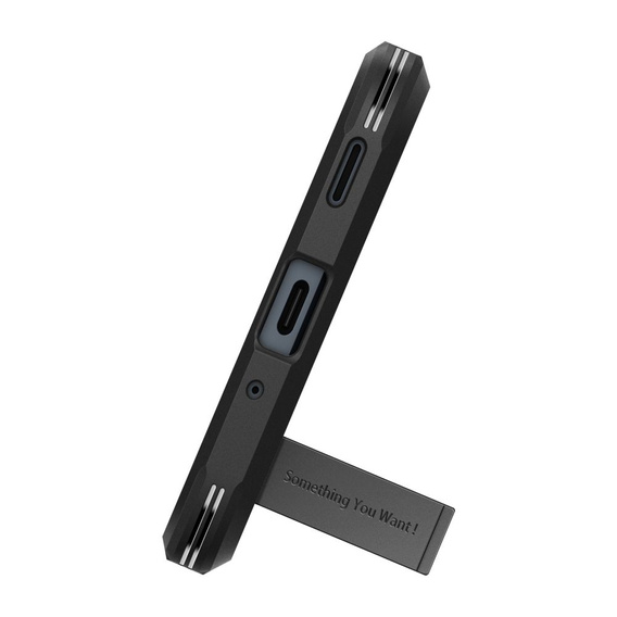 Puzdro Spigen pre Samsung Galaxy A56 5G, Tough Armor Mag MagSafe, čierne + tvrdené sklo 9H