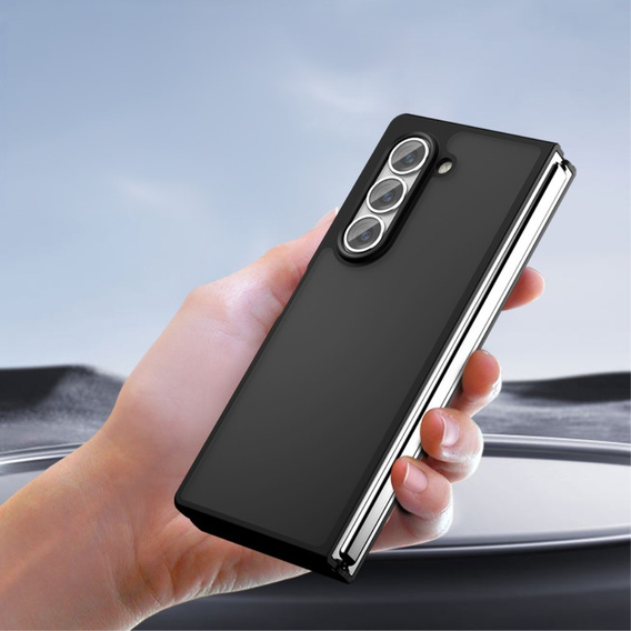 Obal na mobil pre Samsung Galaxy Z Fold6 5G, Fusion Hybrid, čierne
