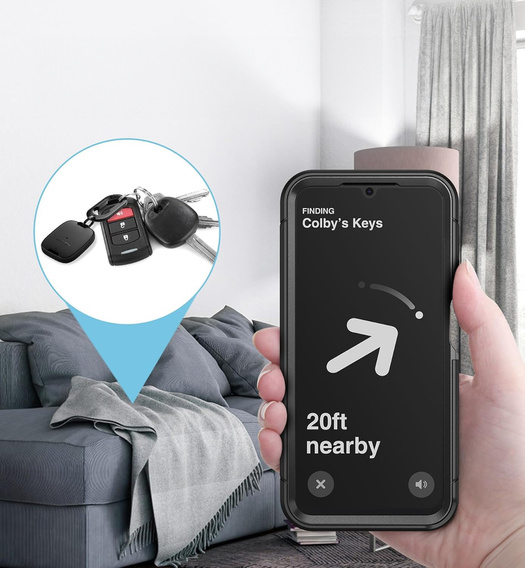 Ochranné puzdro s karabínou pre Apple AirTag 2 / 1