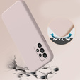 Obal na mobil pre Samsung Galaxy A53 5G, Silicone Lite, ružové