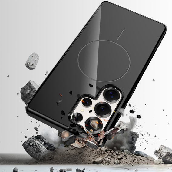 Puzdro pre Samsung Galaxy S25 Ultra, GKK Leather, čierne