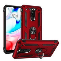 Pancierované obal na mobil pre Xiaomi Redmi 8 / 8A, Nox Case Ring, červené