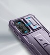 Obrnené puzdro pre Samsung Galaxy A56 5G, Dexnor Full Body (Two Frames), fialové