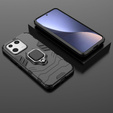 Obal na mobil pre Xiaomi 13, Kickstand Ring, čierne