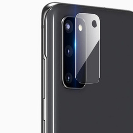 Tvrdené sklo na fotoaparát pre Samsung Galaxy A03s, modré