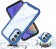 Puzdro pre Samsung Galaxy A54 5G, Shockproof, s fóliou, modré