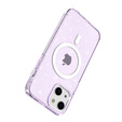 Obal na mobil pre iPhone 14, Dropproof MagSafe Glitter, fialové