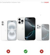 Obrnené puzdro pre iPhone 16 Pro Max, Dexnor CamProtect MagSafe, tmavomodré 