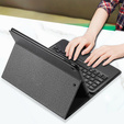 Puzdro + klávesnica iPad 10.2 2021/2020/2019, Dux Ducis Magnetic Keyboard, čierne