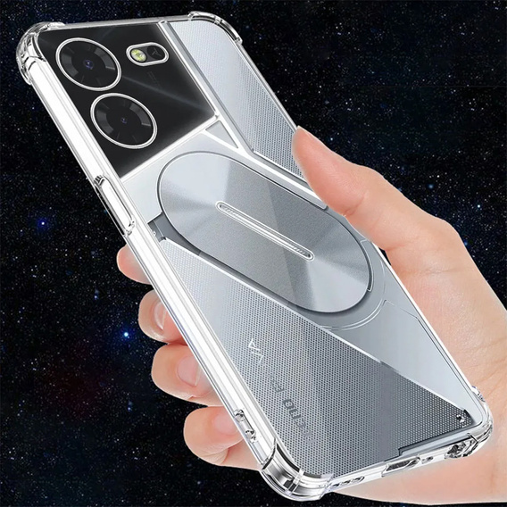 Obal na mobil pre Tecno Pova 5 Pro, Dropproof, priehľadné