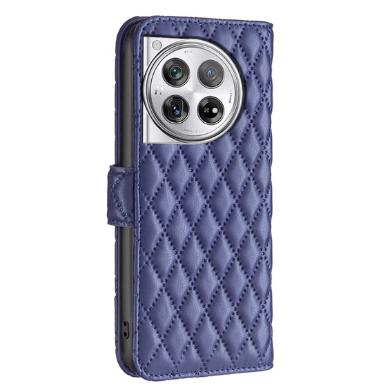 Klapkové puzdro pre OnePlus 12 5G, Wallet, BINFEN COLOR, modré