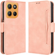 Klapkové puzdro pre Motorola Moto G15 / Motorola Moto G15 Power, Card Slot, ružové