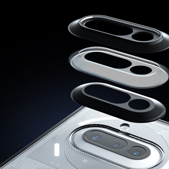 Obal na mobil pre Nothing Phone 3A, Fusion Hybrid, priehľadné