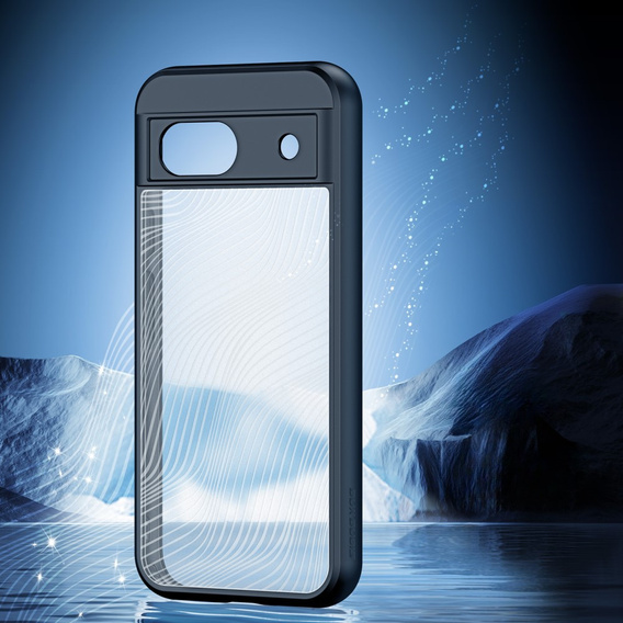 Puzdro DuxDucis pre Google Pixel 8A, Aimo case, transparentné / čierne
