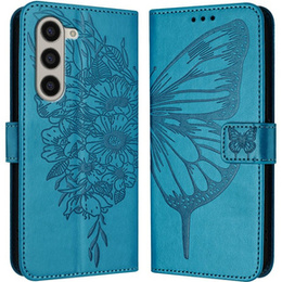 Klapkové puzdro pre Samsung Galaxy Z Fold6 5G, Butterfly, modré