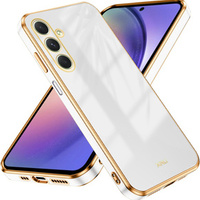 Puzdro pre Samsung Galaxy A54 5G, Glamour CamShield, biele