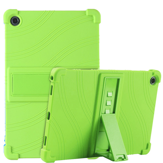 Silikón puzdro pre Lenovo Tab M10 Plus 10.6 Gen 3 TB-125F TB-128F, Impact, pancierovaný, zelený