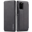 Klapkové puzdro pre Samsung Galaxy S20 FE, LC.IMEEKE, čierne