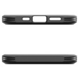 Puzdro Spigen pre iPhone 16E, Tough Armor Mag MagSafe, sivé + tvrdené sklo 9H 