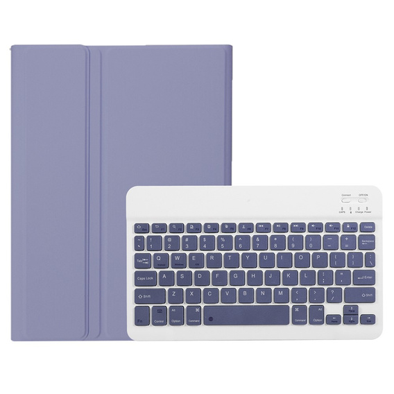 Puzdro s bluetooth klávesnicou pre Xiaomi Pad 7 / 7 Pro, fialové