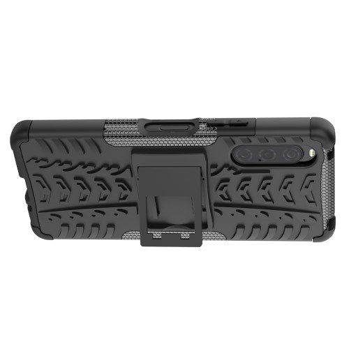 Obal na mobil pre Sony Xperia 10 V, Tire Armor, čierne