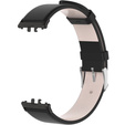 Kožený remienok pre Samsung Galaxy Fit 3, čierny