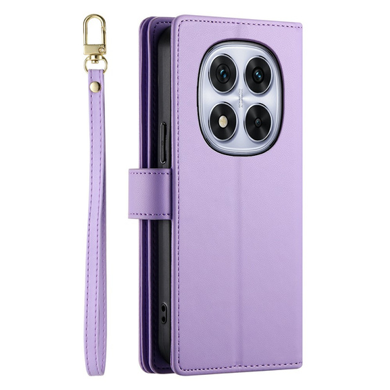 Flipové puzdro so zipsovým vreckom pre Xiaomi Redmi Note 15 Pro 5G