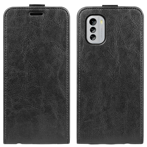 Klapkové puzdro pre Nokia G60 5G, Flip, čierne