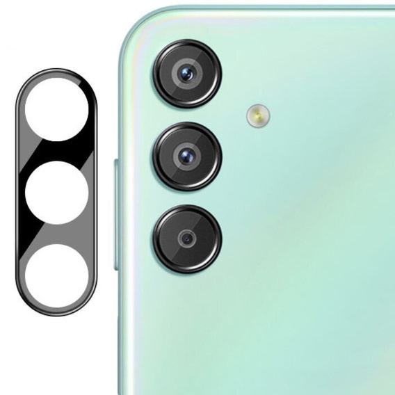 Tvrdené sklo na fotoaparát pre Samsung Galaxy A56 5G, čierne