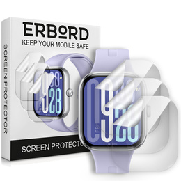 3x ERBORD Hydrogélová fólia pre Xiaomi Redmi Watch 5