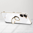 Obal na mobil pre Realme 10 4G, Electro Ring, biele