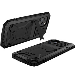 Obrnené puzdro pre iPhone 12 Mini, R-JUST, čierne