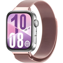 Milánsky náramok pre Huawei Watch Fit 4 / 4 Pro / 3, ružový