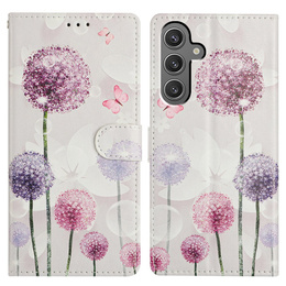 Klapkové puzdro pre Samsung Galaxy A56 5G, Wallet, Dandelion
