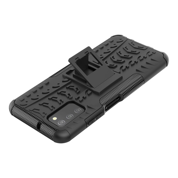Obal na mobil pre Samsung Galaxy A03s, Tire Armor, čierne