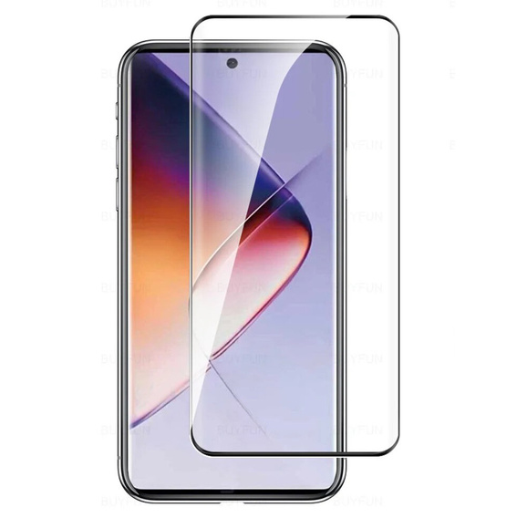 3D tvrdené sklo pre Infinix Note 40 Pro Plus, čierny rám
